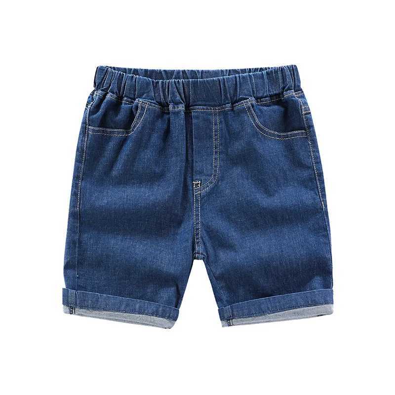 1 pair of boys shorts childrens denim pants casual jeans childrens clothing teenagers shorts childrens baby gifts W241227