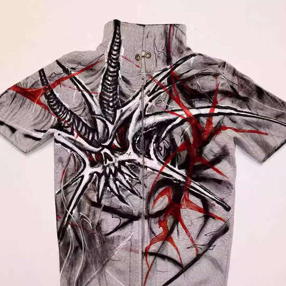 Spider web sweatshirt printed hoodie new hip-hop loose autumn and winter street style