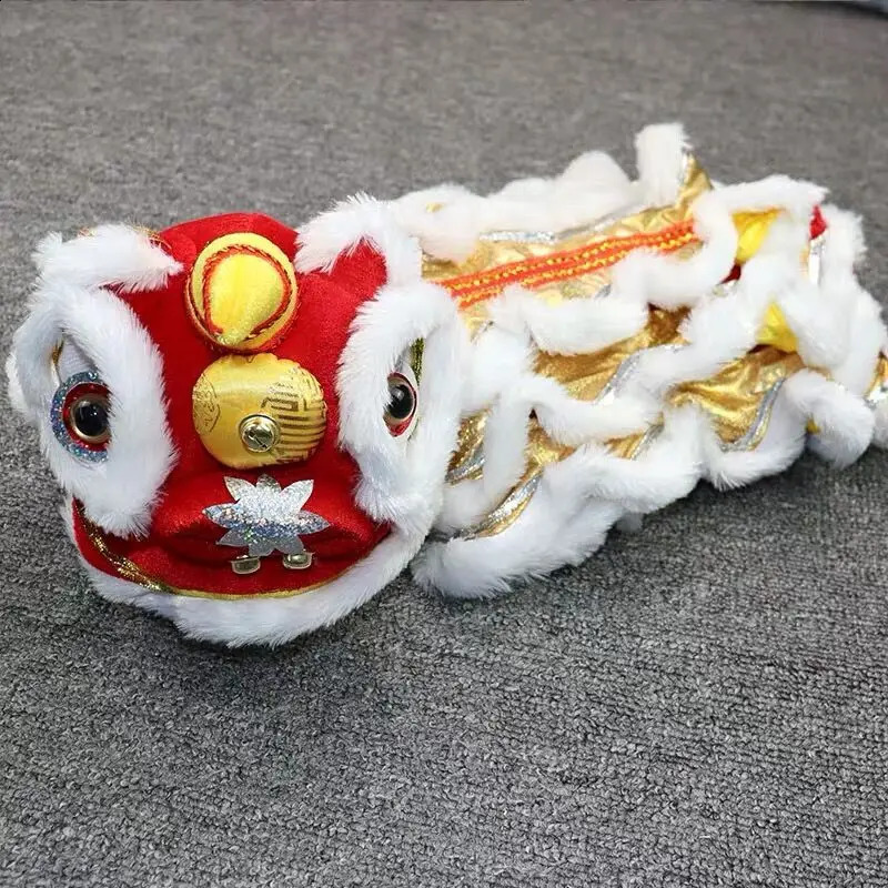 Funny Dog Clothes Years Pet Chinese Costume Dragon Dance Lion Dog Party Lion Dance Red Cosplay Festive Lucky Cat Clothes 241225