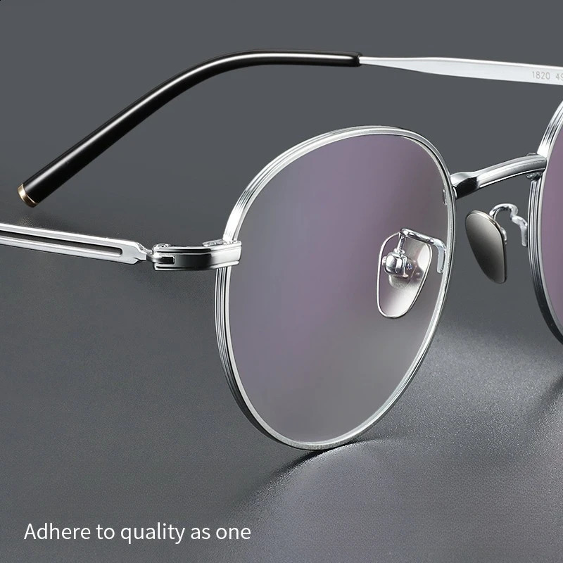 FIRADA Fashion Eyewear Retro Round Glasses Comfortable Optical Prescription Eyeglasses Frame For Men Women 1820-C 241227