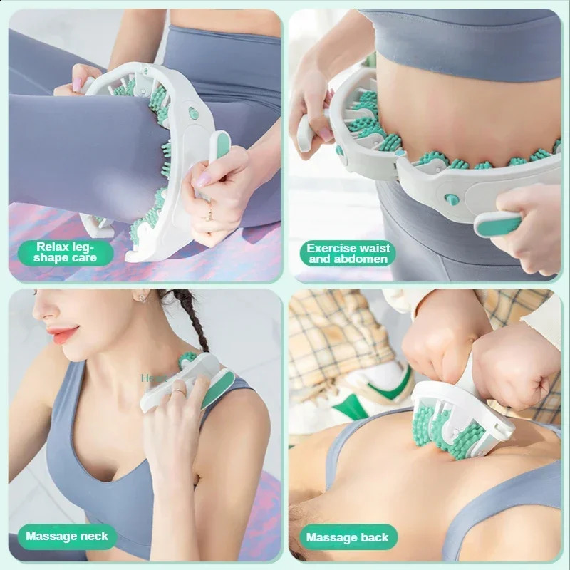 Leg Roller Massager Cellulite Massager Manual Muscle Massager Roller Multi-function Pelvic Floor Muscle Trainer Beauty Tools 241226