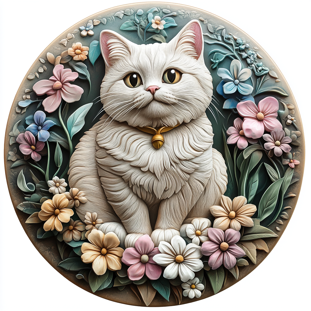 Customized Circular Aluminum Pet Memorial Decoration - Premium Quality Pet Ornaments and Souvenir Tombstone