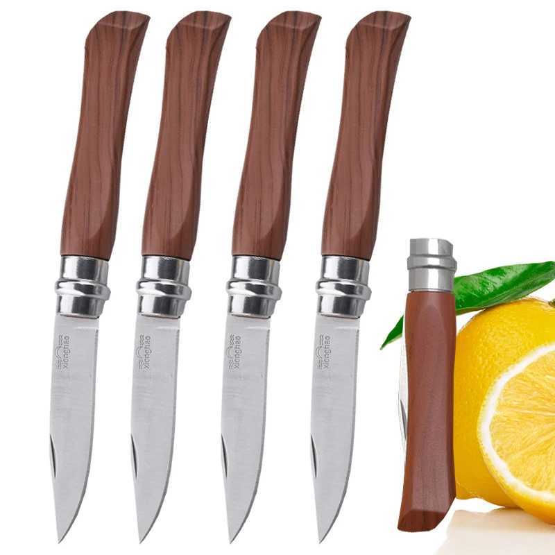 Folding Peeler Sharp Fruit Knife Stainless Steel Knife Kitchen Knives Fruit and Vegetable Slicing Knife Household Cooking Tool Y241227