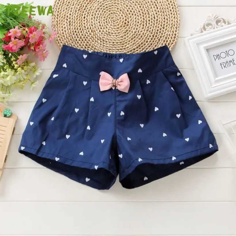 2021 Childrens Summer Short Bow Princess Shorts Girls Fashion Girls Shorts Girls Short Flower Girls Clothing W241227