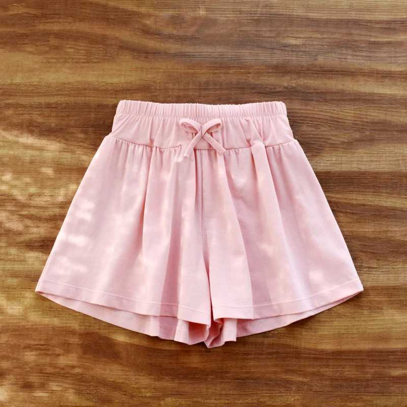 Girls Shorts 1-7 Years Old Summer Outside Wear Cotton Pants Childrens Leggings Kids Everyday Casual Shorts Cool And Comfortable W241227