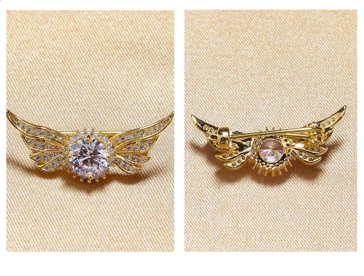 Men Costume Ornament Corsage Chest Buckle Suit Shirt Decor Brooch Coat Badge Breastpin Feast Accessorry Collar Pin Jewel Gift 241227