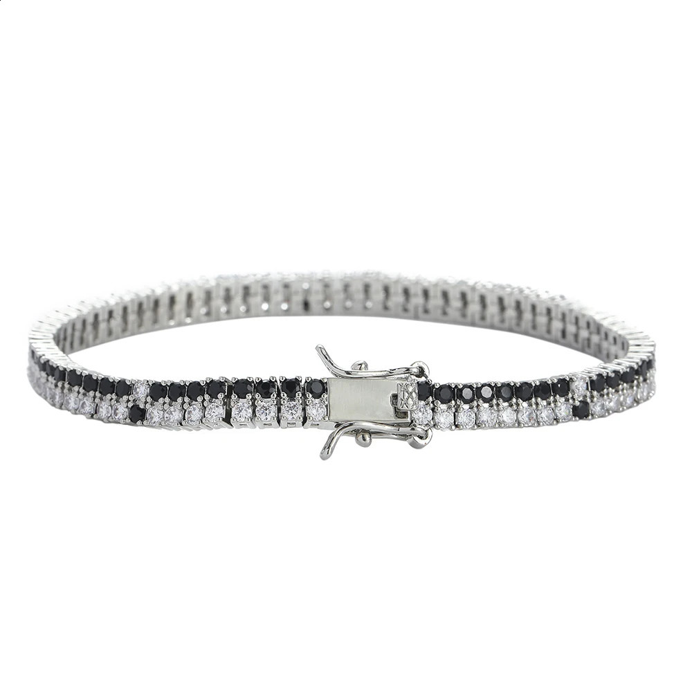 Double Line Stone Bracelets Women Cubic ZirconTennis Chain Bracelets BB155 241227