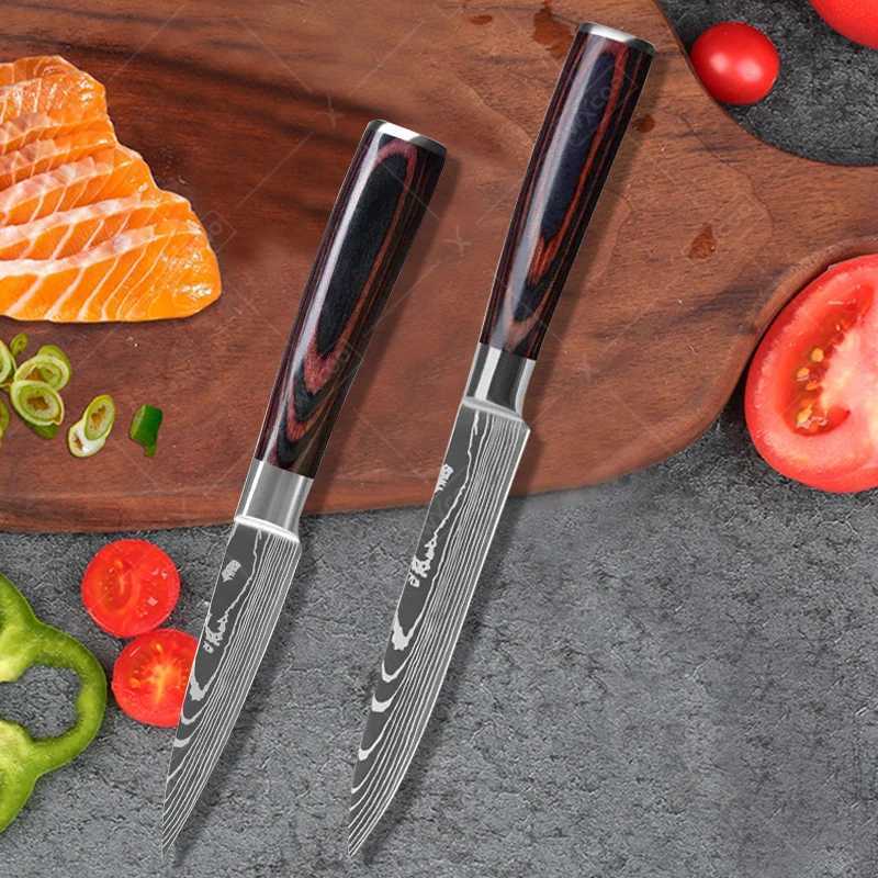 Stainless steel knife fruit skin removal and chopping knife cutting knife cooking knife professional kitchen knife Y241227