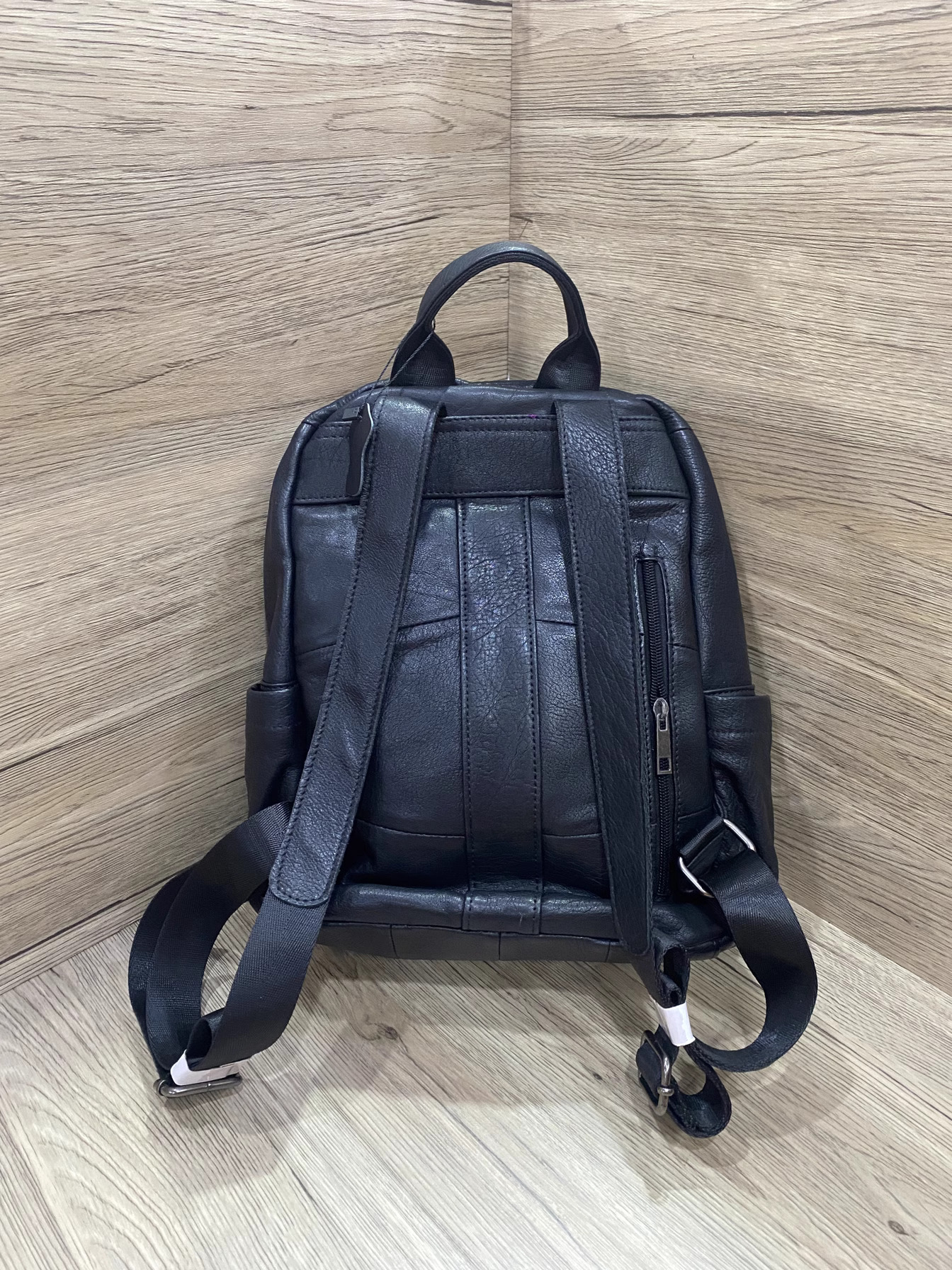 Hippie Shop Soft Leather Backpack Korean Edition Street Versatile Head Layer Cowhide unisex Shoulders