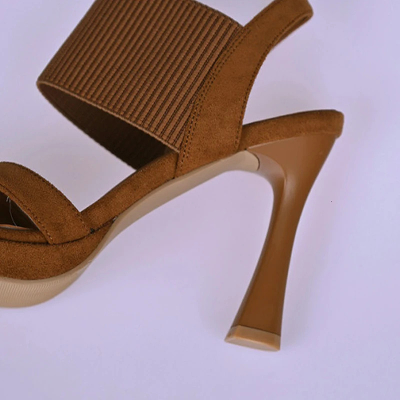 Fashion High Heels Sandals Women Sexy Party Open Toe Pumps Shoes Summer New Slides Dress Slippers Mujer Atillas