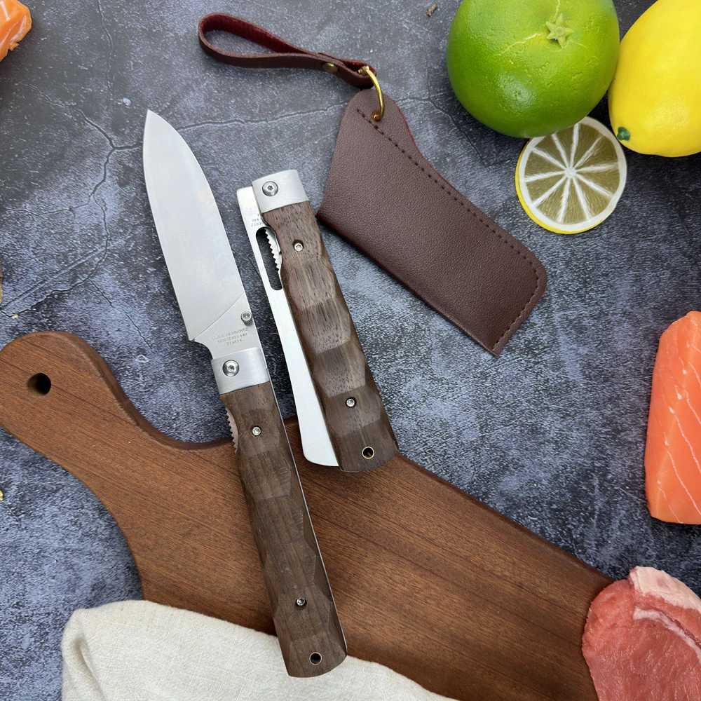 Home>Products>Stainless steel chef bread knife>Sheath cover slicing>Folding pocket knife Y241227