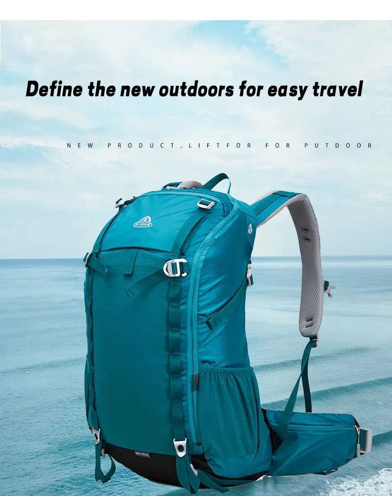 Aione 30L Outdoor Hiking pack for Men Sports Climbing Bag Cam Mountaineering Bag Travel king Motorcyc RucksackXJ241226