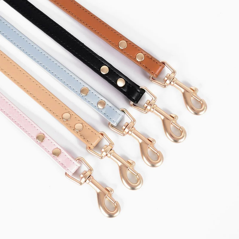 leather cat harness leash set Soft leather bowknot cat collar adjustable outdoor pet traction rope metal buckle pet vest 241225