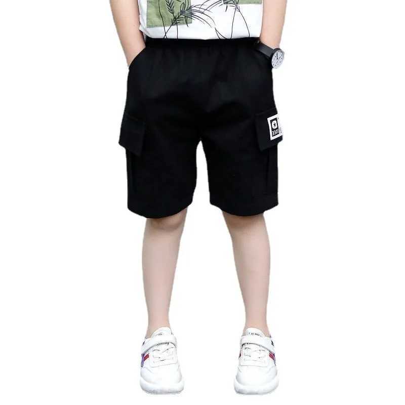 New Baby Boy Shorts Summer Boys Sports Camouflage Loose Shorts Elastic Waist Teen Trousers Childrens Clothes 2-14 Years Old W241227