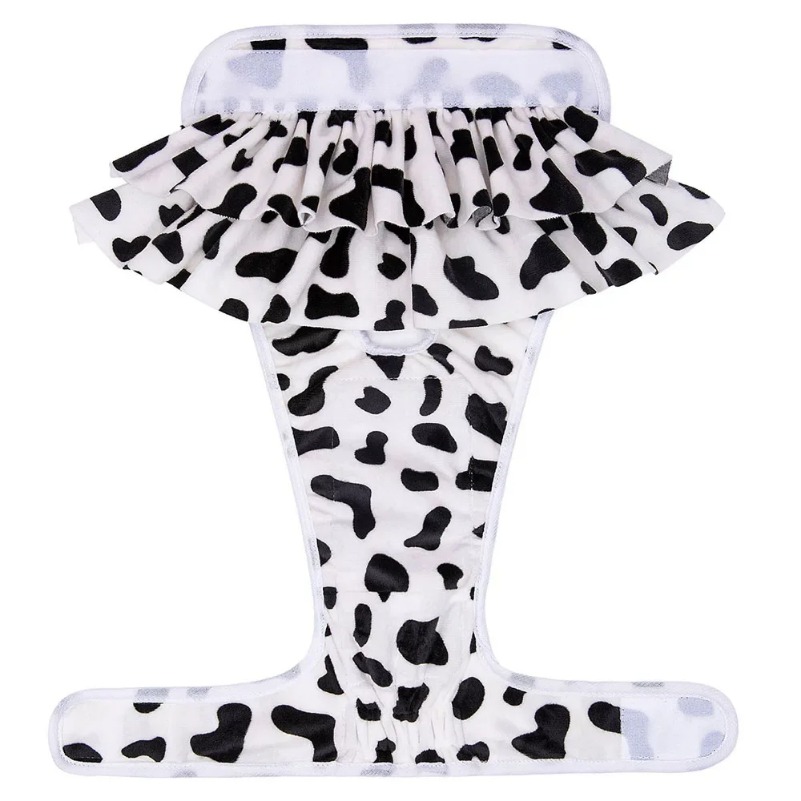 Washable Female Dog Diapers Highly Absorbent Girl Puppy Nappies Doggies Period Diapers Reusable Panties Dresses for Female Dogs