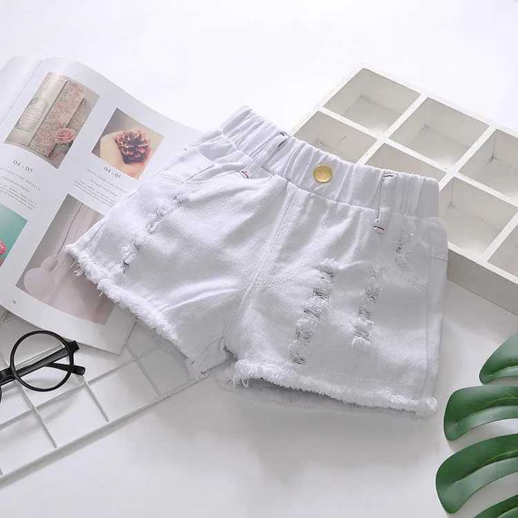 100-150cm summer girls casual shorts and childrens clothing W241227