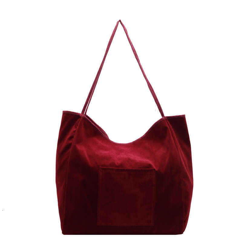 Autumn Winter Large Capacity for Women 2024 New Fashionable and Versatile Ins Crossbody Texture Suede Commuter Bag