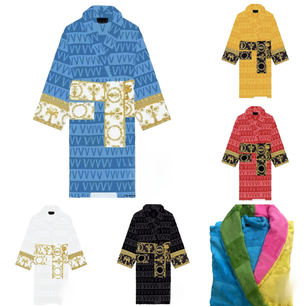 Robes Mens Bathrobe Robe Cardigan Men Womens Unisex 100% Woolen Blend One Size For All