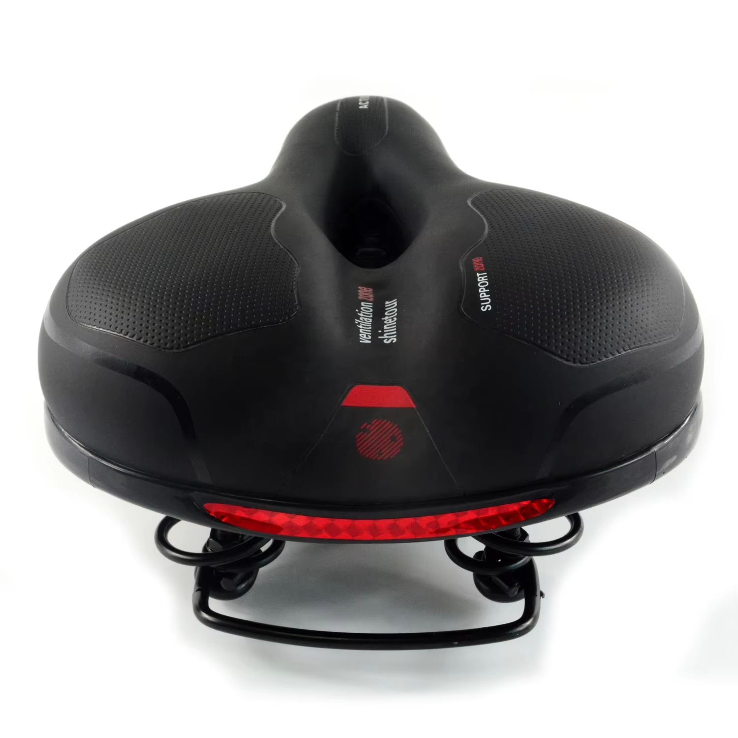 Comfort Mountain bike seat cushion for men PU leather bicycle saddle
