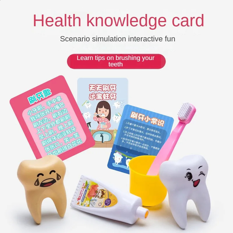 Kids Doctor Set Dentist Nurse Pretend Play Toys Simulated Stethoscope Tool Kit Role Play Accessories Fun Gifts 241226