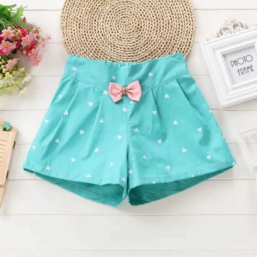 2021 Childrens Summer Short Bow Princess Shorts Girls Fashion Girls Shorts Girls Short Flower Girls Clothing W241227