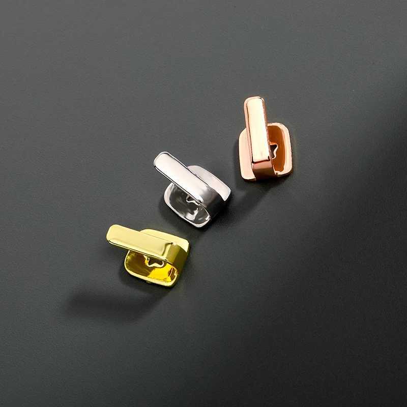 New Hip Hop Teeth Grillz Men Women d Out Hollow Single Teeth C Dental Grill Punk Rper C Halloween Cosplay W241227