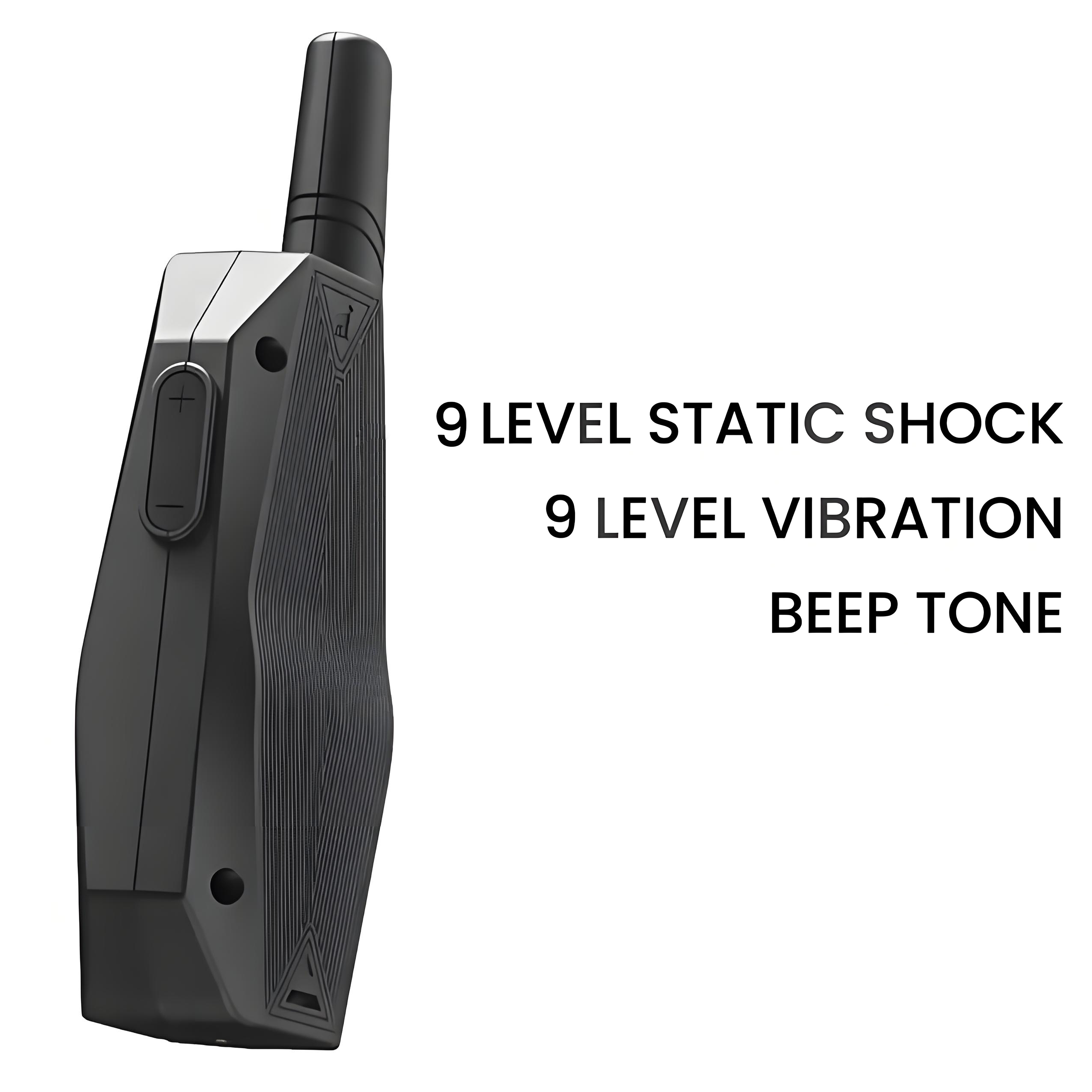 3300ft Remote Control Dog Training Collar 9 Level Vibration/Shock Safety Lock Polygonal Waterproof Pet Barking Stop Collar