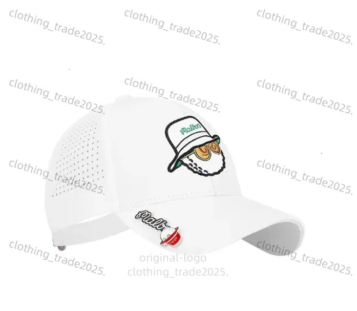 Malbons Golf Ball Caps designer Golf hat with hat clip ball logo mesh back adjustable fit fashion Trendy and breathable hat a31