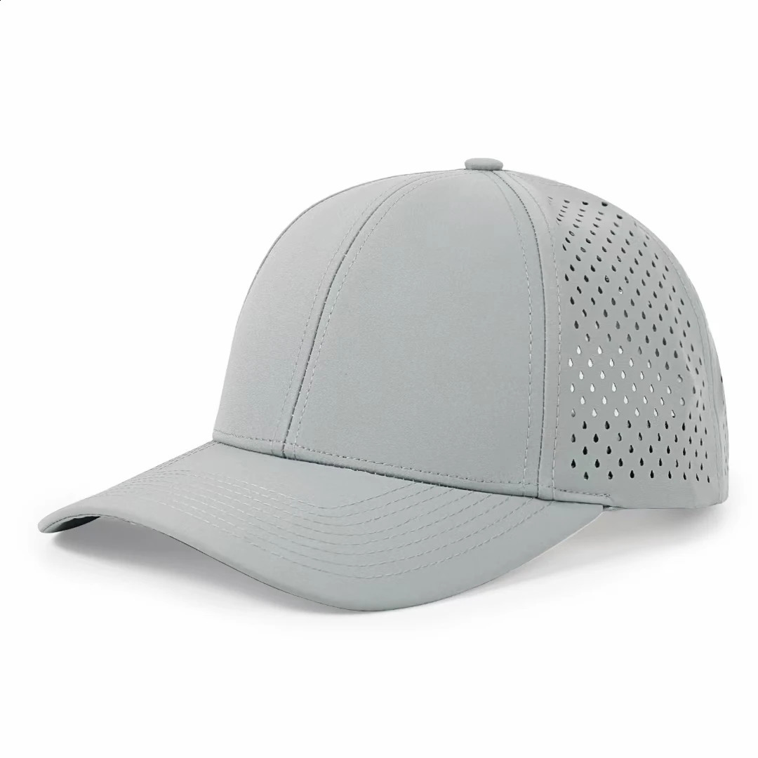 High Quality Waterproof Baseball Cap Solid Mesh Summer Men Women Outdoor Hats Unisex 241227