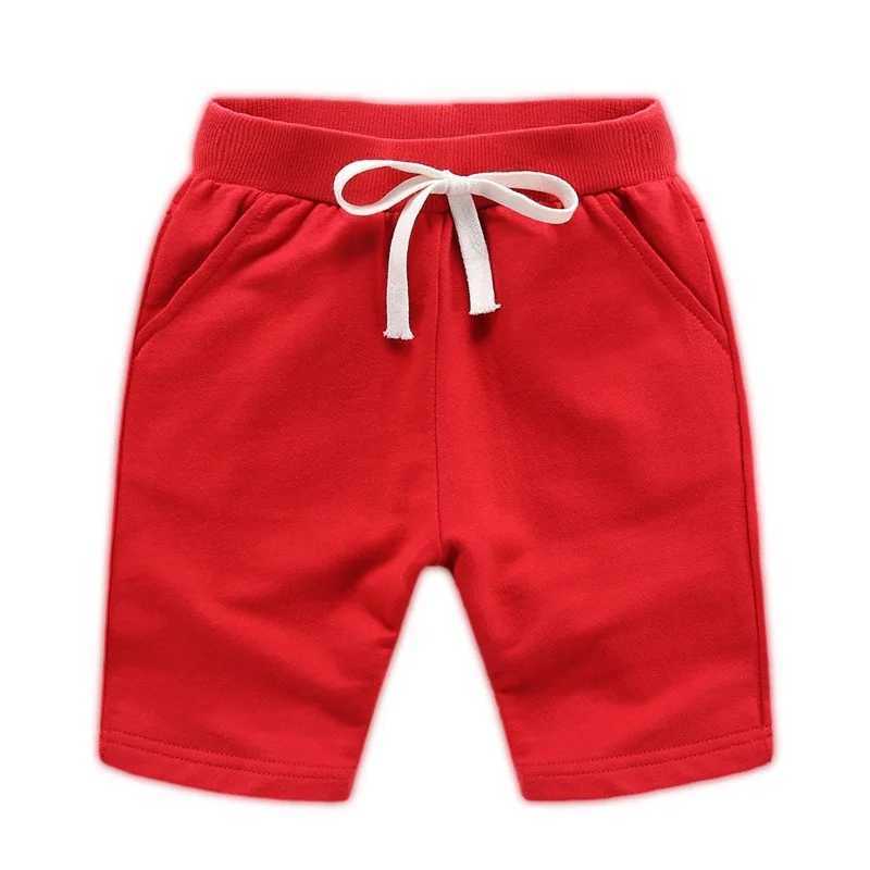 DE PEACH Unisex Summer Cotton Baby Boys Shorts Pants Teenager Kids Boys Girls Solid Casual Shorts For 1-12Years Children Clothes W241227
