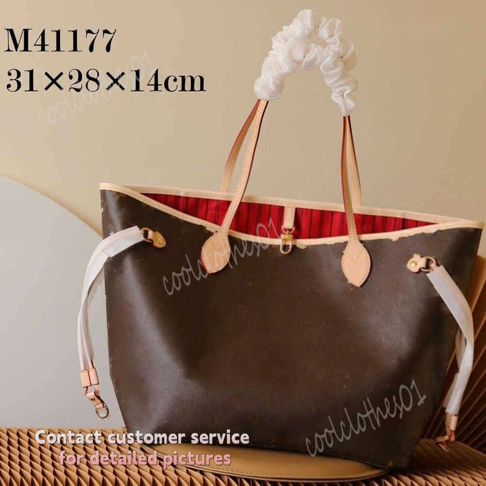 Neverfulls Designer Bag Never Fulls Bag Tote Bag Designer Shoulder Bag Neverful MM Leather Womens Large Luxury Handbag With Mini Purse Classic Flower Checked Bag 5e7