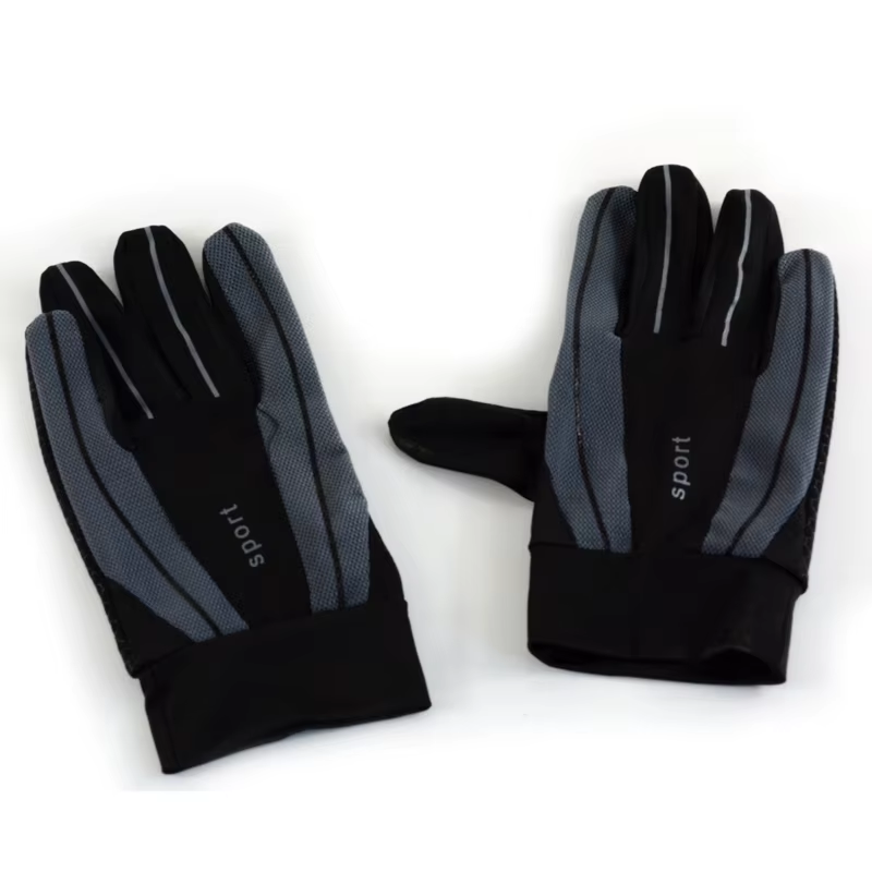 Anti-slip full finger racing cycling glove breathable motorcycle glove for men