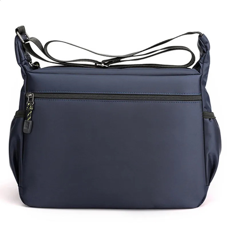 High Capacity Shoulder Bag Waterproof and Durable Backpack with Multiple Pockets for Business Leisure Crossbody 241225