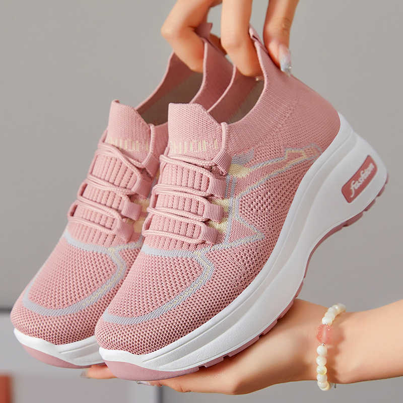 Thick soled shoes boys classic sponge sole height shoes lightweight casual shoes solid color versatile mom shoes womens shoes