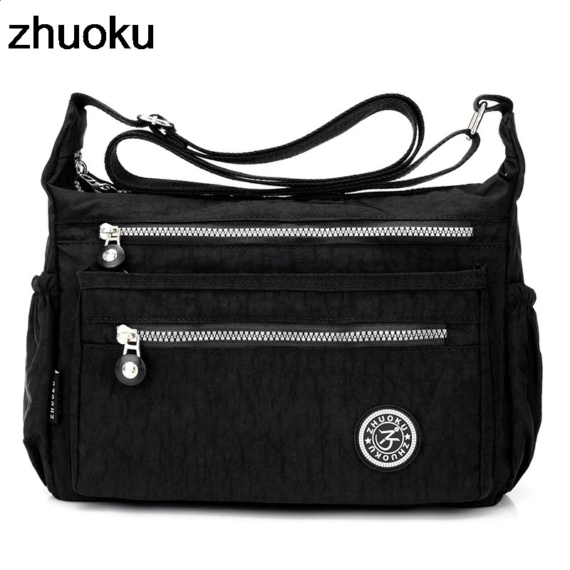 Women Messenger Bags Mini Ladies Nylon Handbags Shoulder Bag For Tote Handbag Bolsas Feminina Crossbody 241225