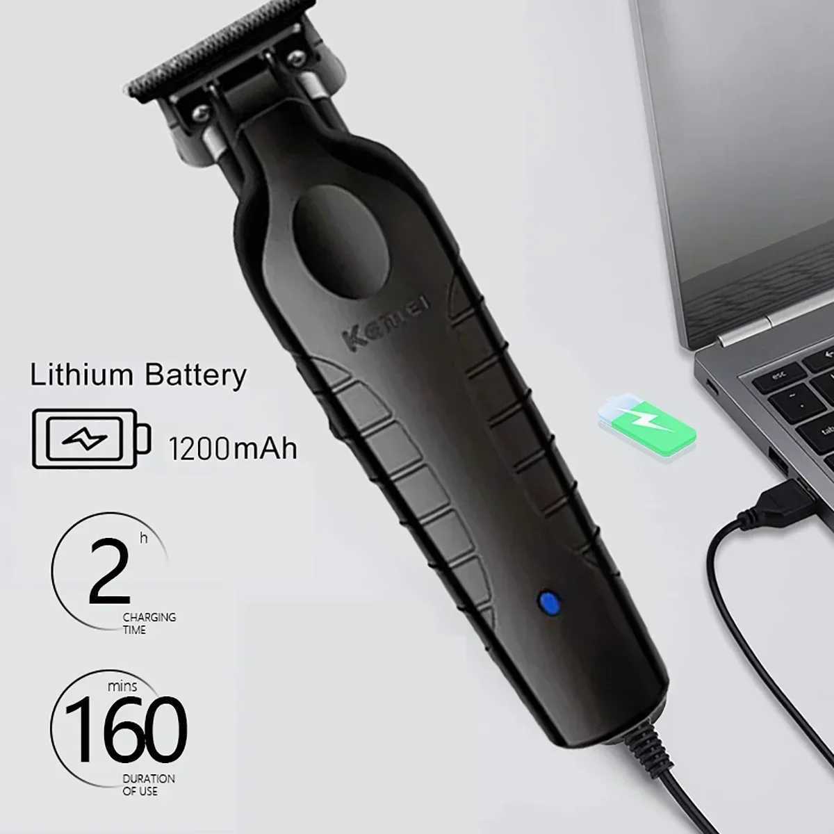 Kemei KM-2299 Hair Trimmer Machine Mens Haircut Machine Hair Clipper Professional Cutter Hair Cutting Machine Clipper W241227