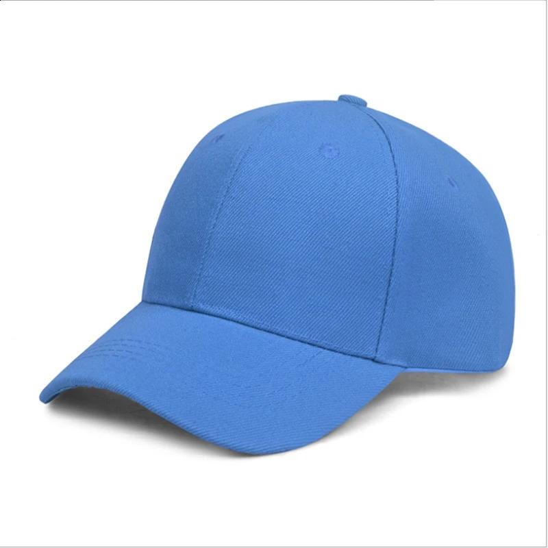 Solid Color Cap Adjustable Unisex Spring Summer Dad Hat Shade Hip Hop Men Women Multiple Colour Baseball Cap ed Cap 241226