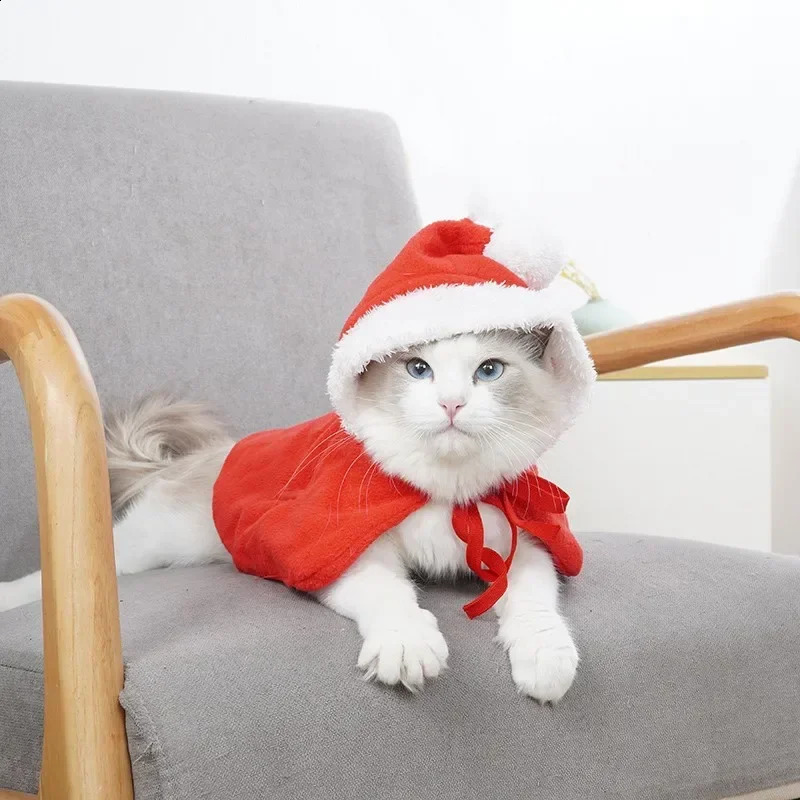 selling teddy reindeer pet clothes for Christmas cat and dog clothes cosplay pet halloween dog costumes for small dogs 241225