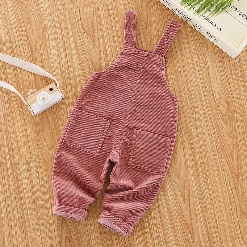 IENENS Preschool Boys and Girls Pants Denim Jumper Coverage Dungary Childrens Jeans jumpsuit Clothing Trousers W241227