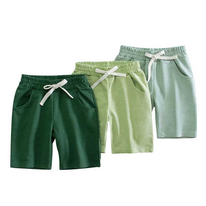 2-7T Childrens Shorts Drawstring Solid Boys Girls Summer Trousers Pants Hot Selling Baby Wear Shorts W241227