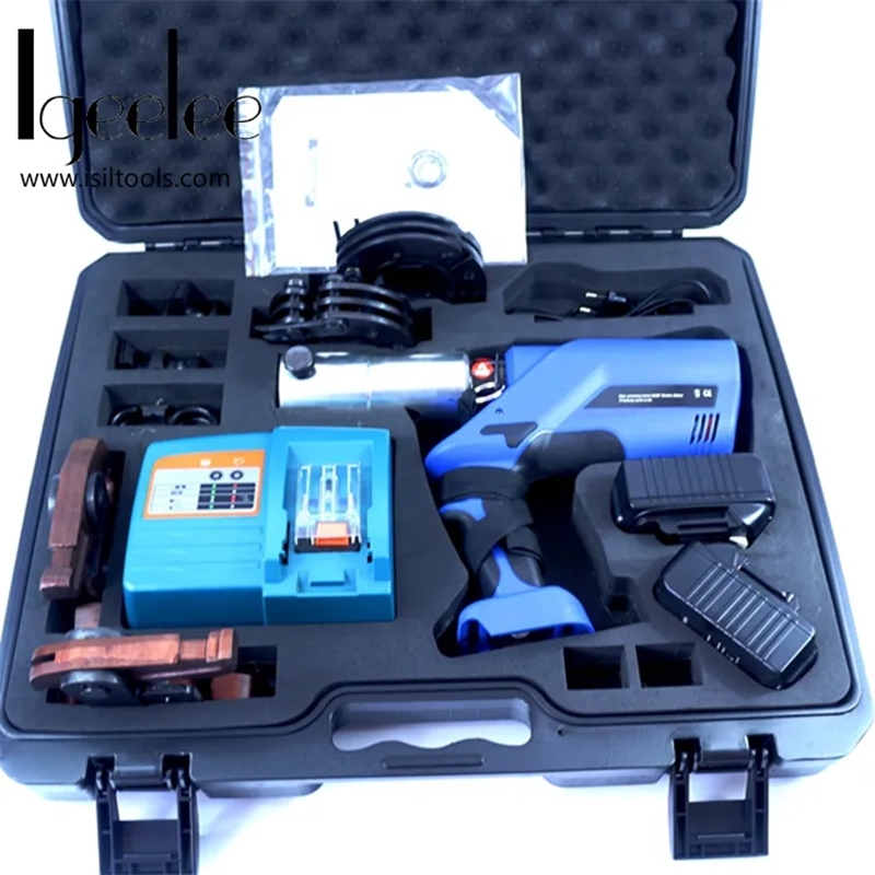 Igeelee Battery Powered Pressing Tool ED-1550 Stainless Steel Pipe Pressing Tool for Press Viega Fittings