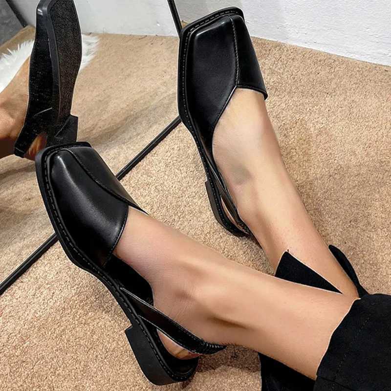 High Quality Women Sandals Elegant Womens Sandals Summer Low Heels Sandals Slip On Summer Shoes For Women Trend Heeled Sandals Women T241227
