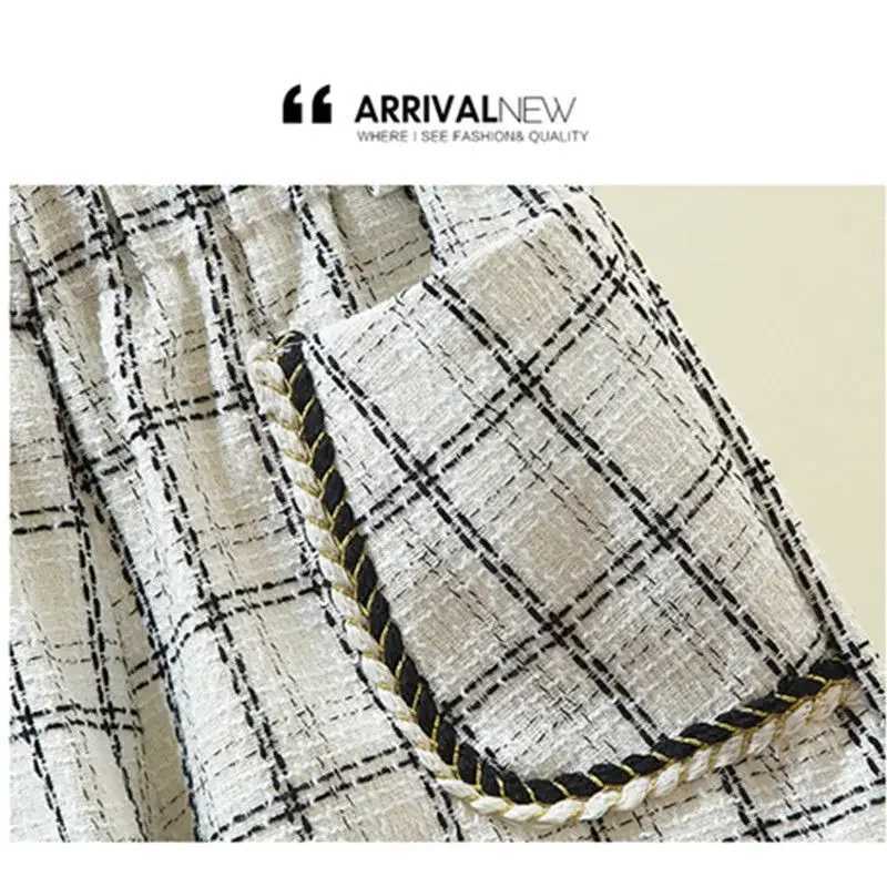 Kids Shorts Girls Tweed Shorts Small Style Casual Pants Kids Clothes Girls Cute Shorts Baby Pants W241227