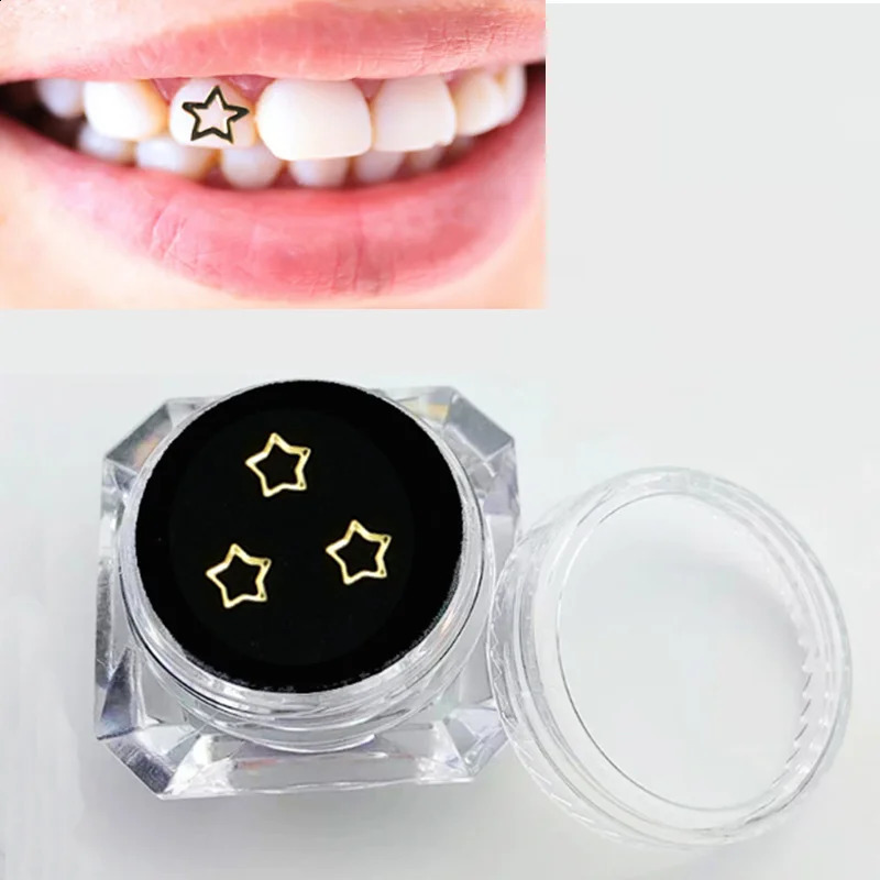 3PcsBox Teeth Gems Kit Tooth Jewelry Diamonds Whitening Fashion Crystal Ornaments Oral Decorations Dental Products 241225