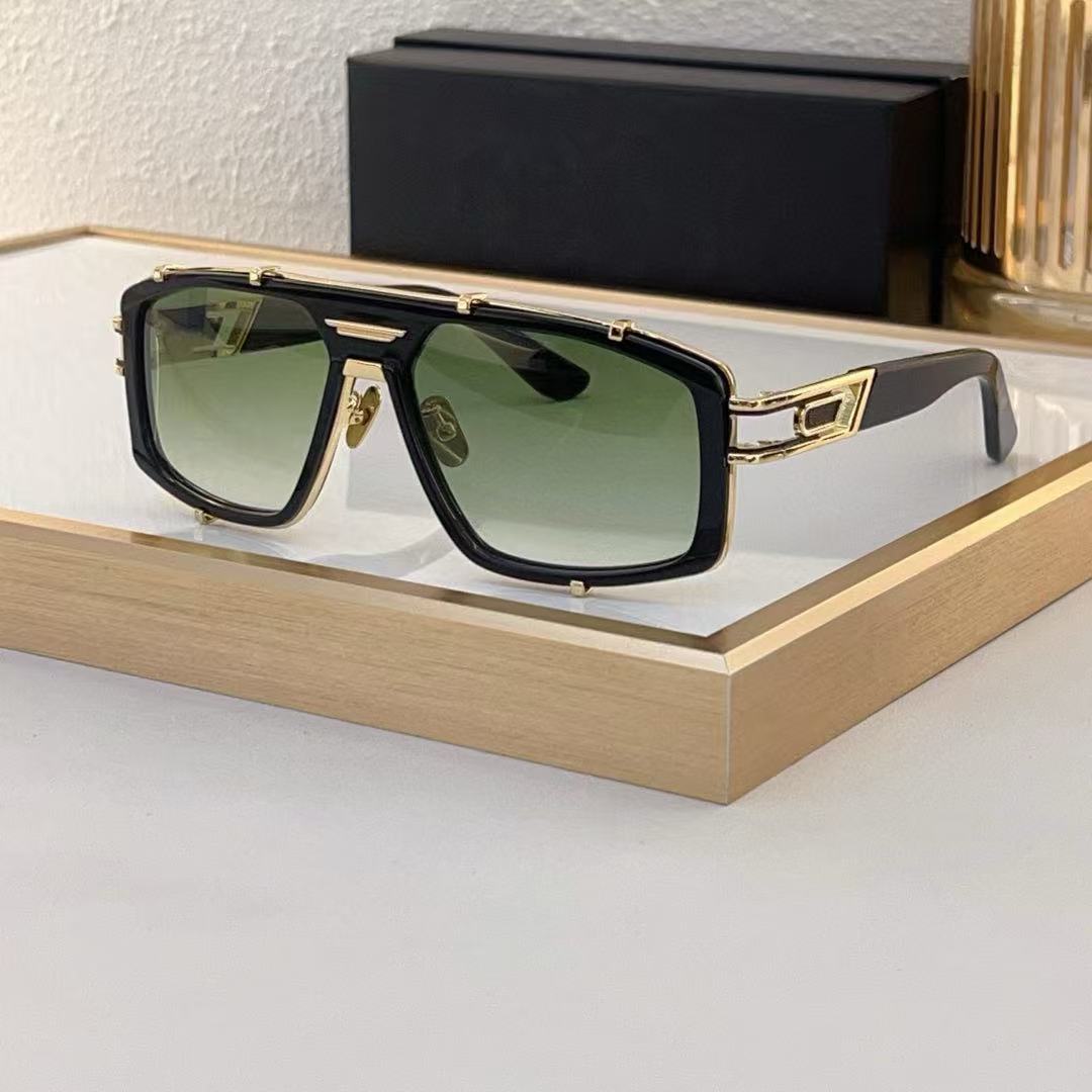 Men Women Oversized Designer Sunglasses Classic Mens Anti-Ultraviolet Retro Eyewear Bands Metal Frame Designers Sun Glasses caza Eyeglasses With Case 8046