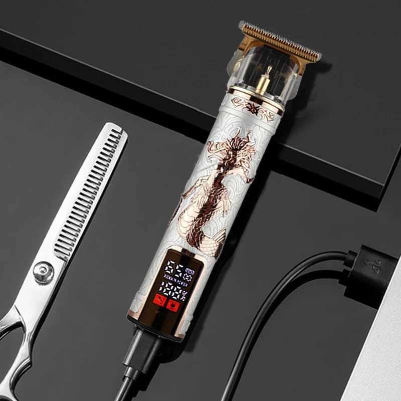 Professional Hair Clipper for Men Cutting Machine Shaving Haircut Beard trimmer Barber Cutter Mower Mens Electric Shaver W241227