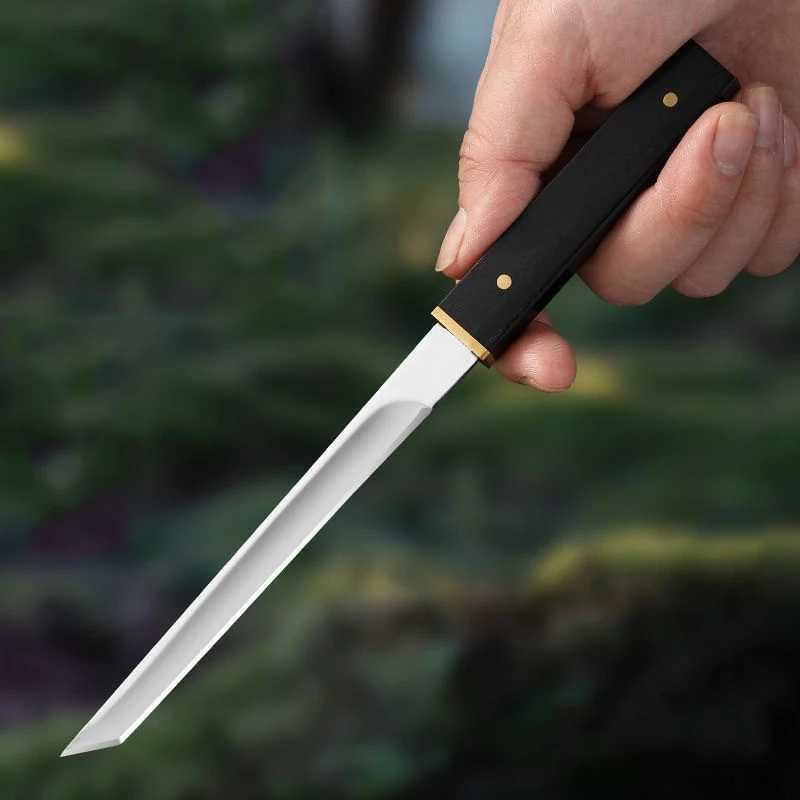 Stainless steel multifunctional knife kitchen cutting knife kitchen cutting knife fruit slicing knife barbecue knife fish bag knife Y241227