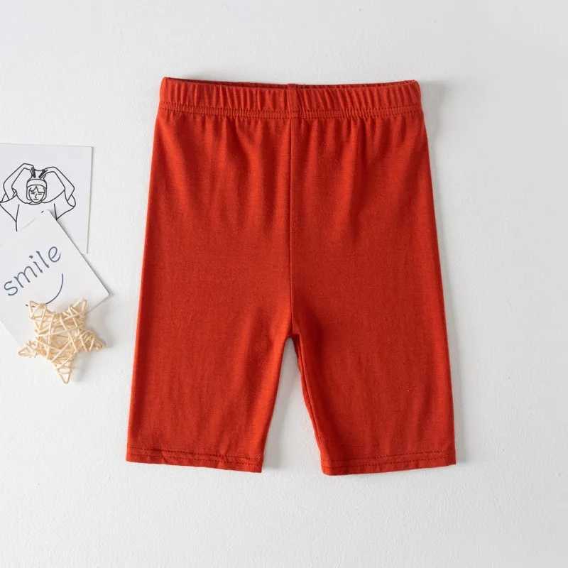 Solid Color Kids Girl Shorts Cotton Safety Pant Underwear Girls Briefs Short Beach Pants Kids Girls Short Leggings for 3-10years W241227