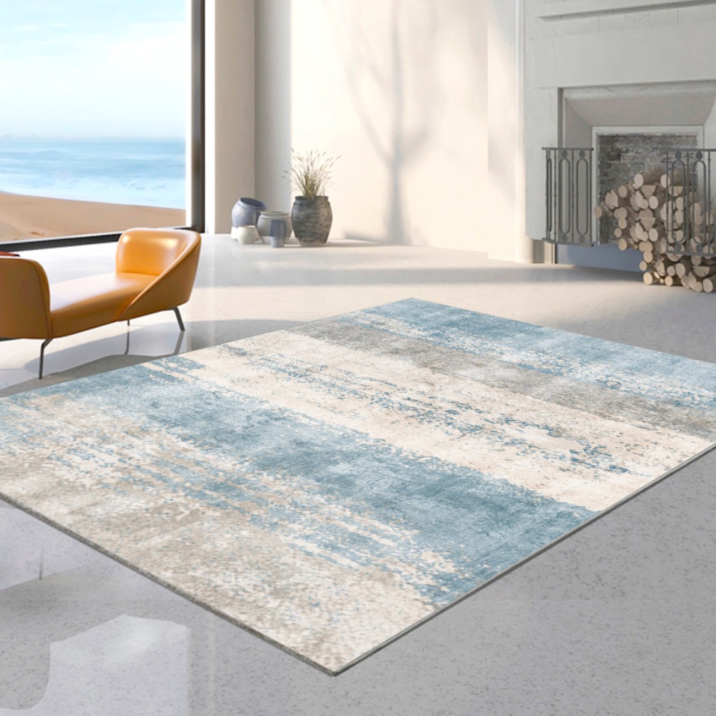 4911-37.88-Carpet Living Room Bedroom Bed Blanket Antique Sofa Coffee Table Blanket Non-Slip