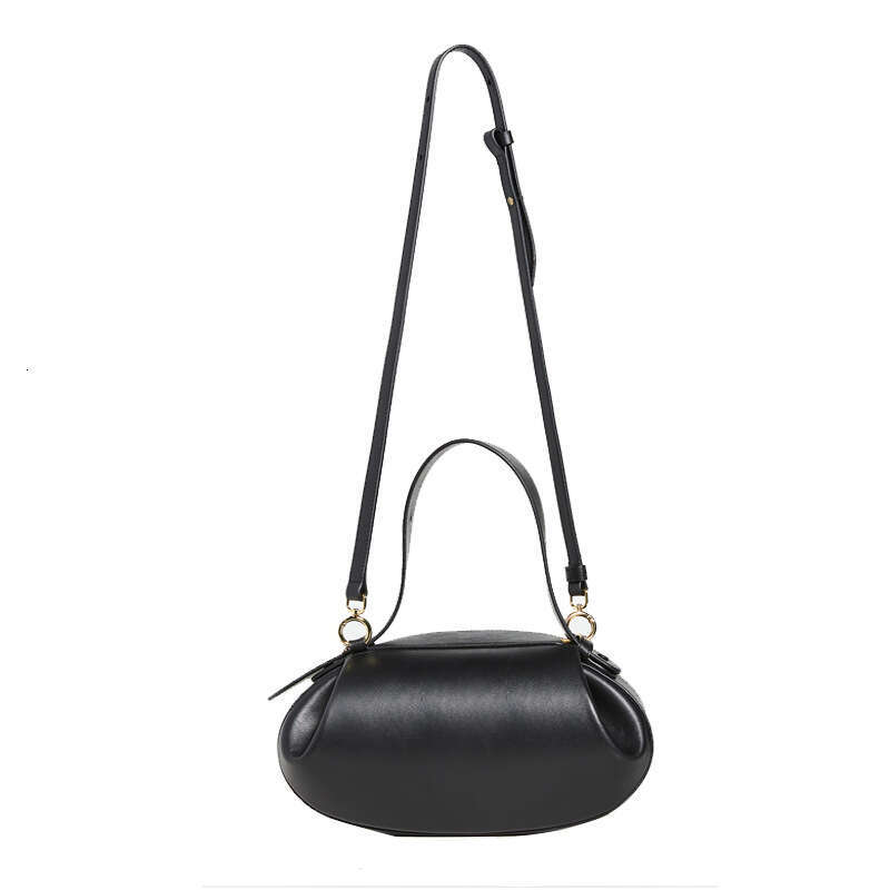 This year's popular crossbody casual versatile three-dimensional women's armpit small round French stick bag handbag